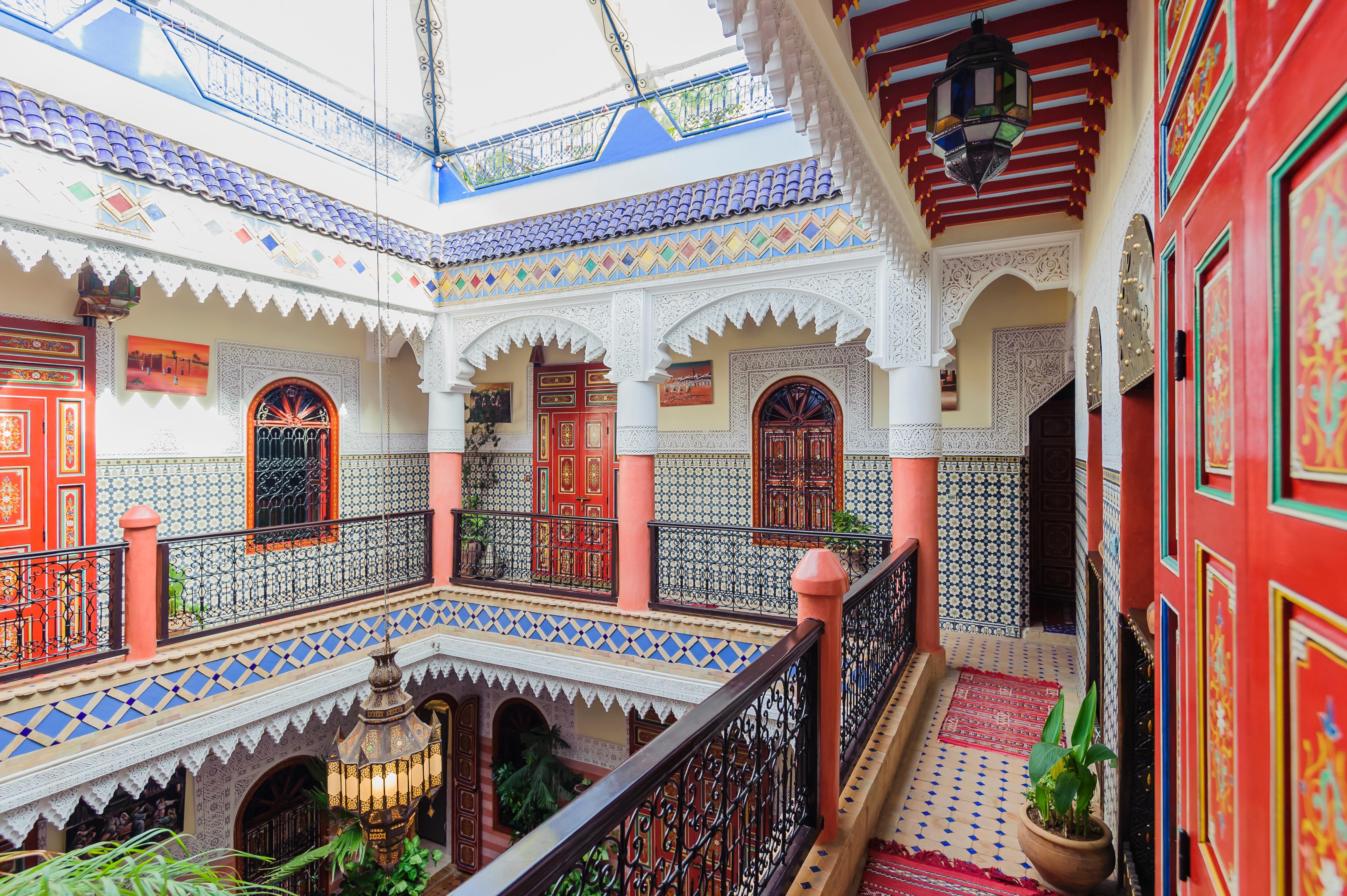 Riad Bleu Du Sud Marrakesh Esterno foto