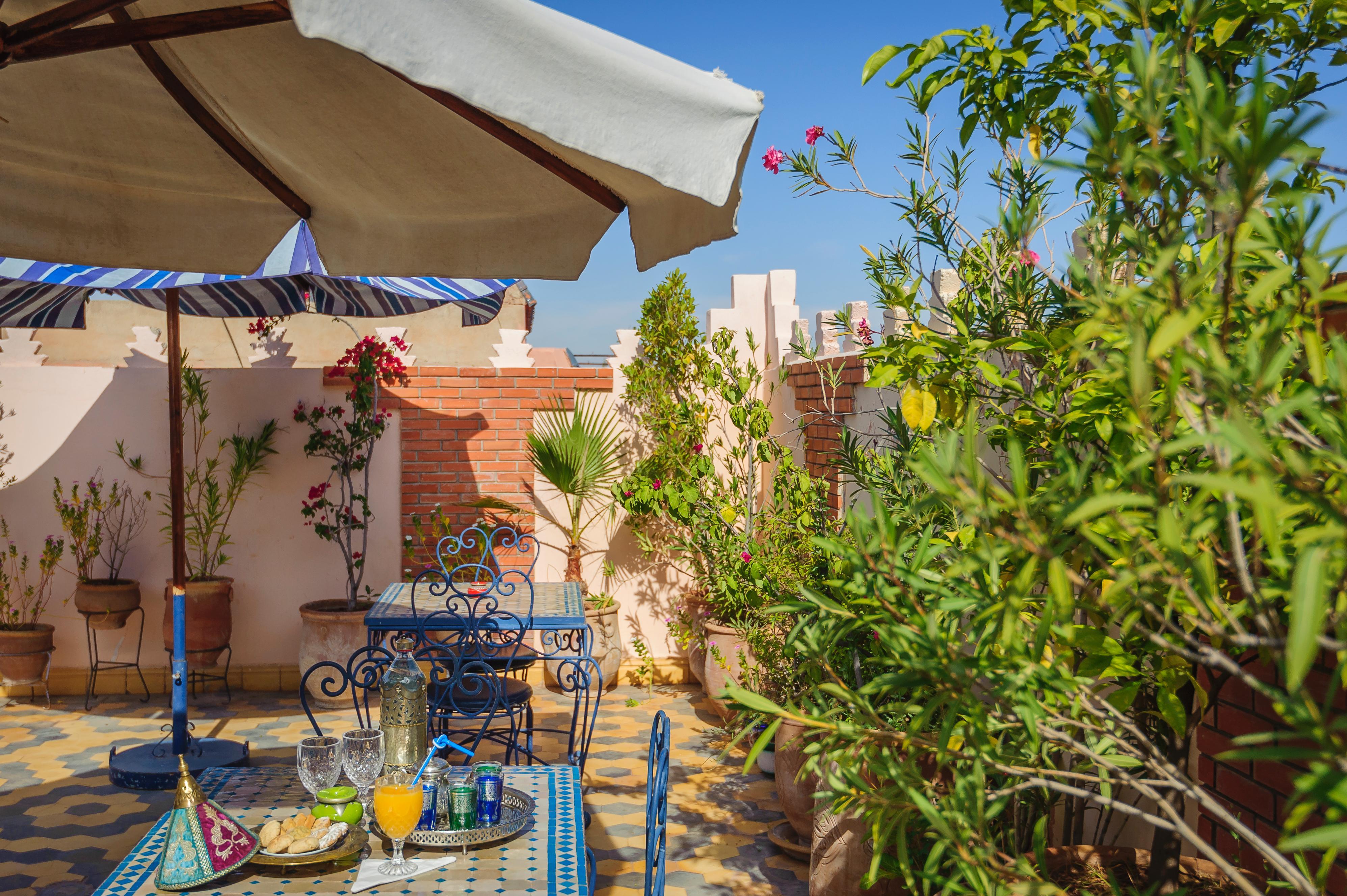 Riad Bleu Du Sud Marrakesh Esterno foto