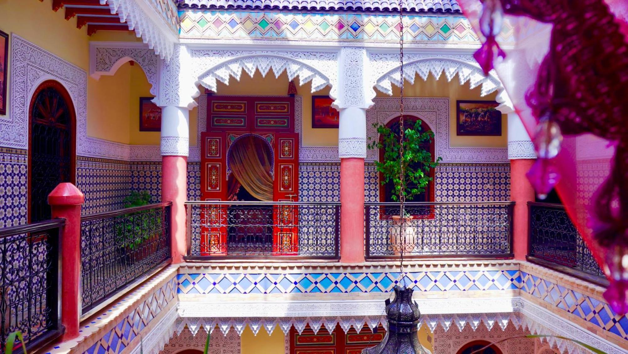 Riad Bleu Du Sud Marrakesh Esterno foto