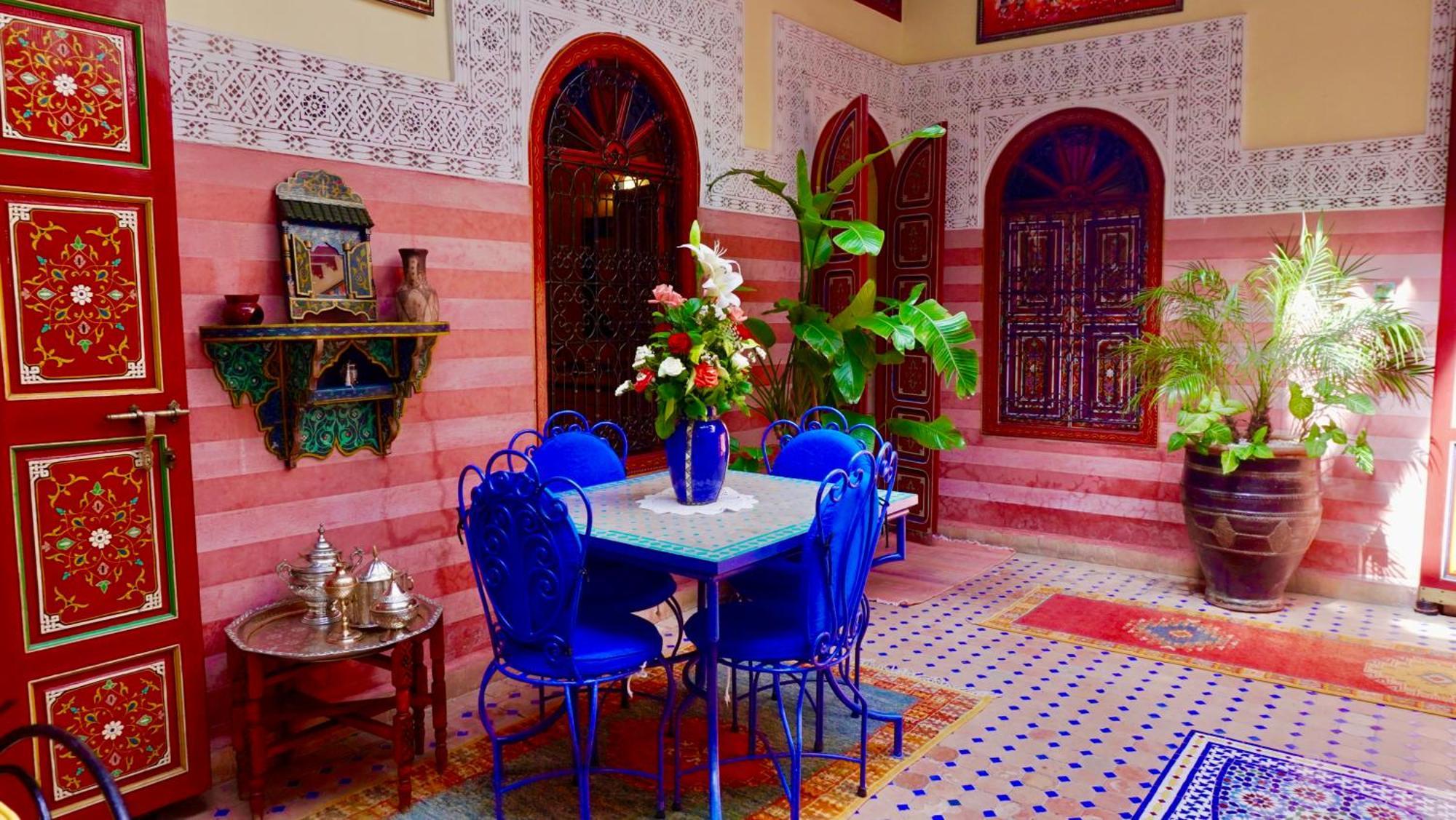 Riad Bleu Du Sud Marrakesh Esterno foto