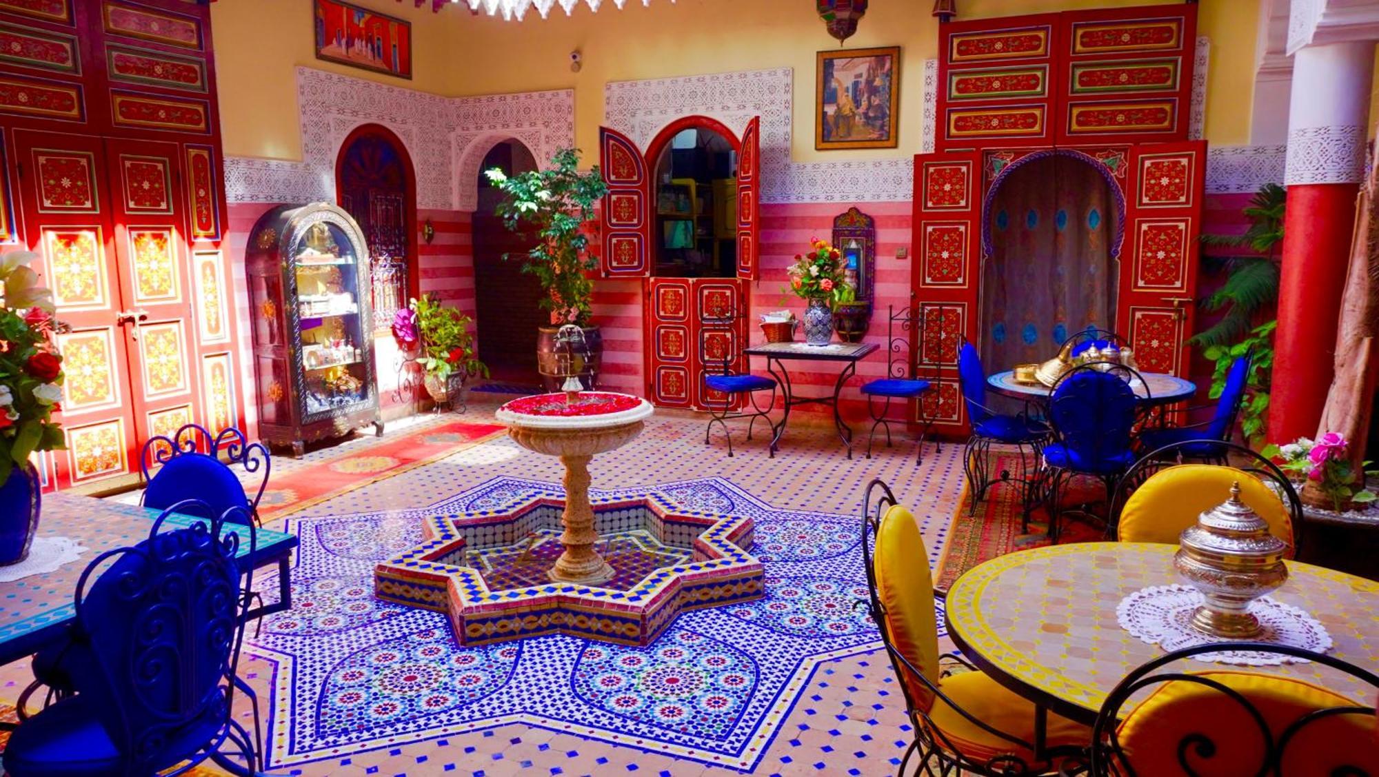 Riad Bleu Du Sud Marrakesh Esterno foto