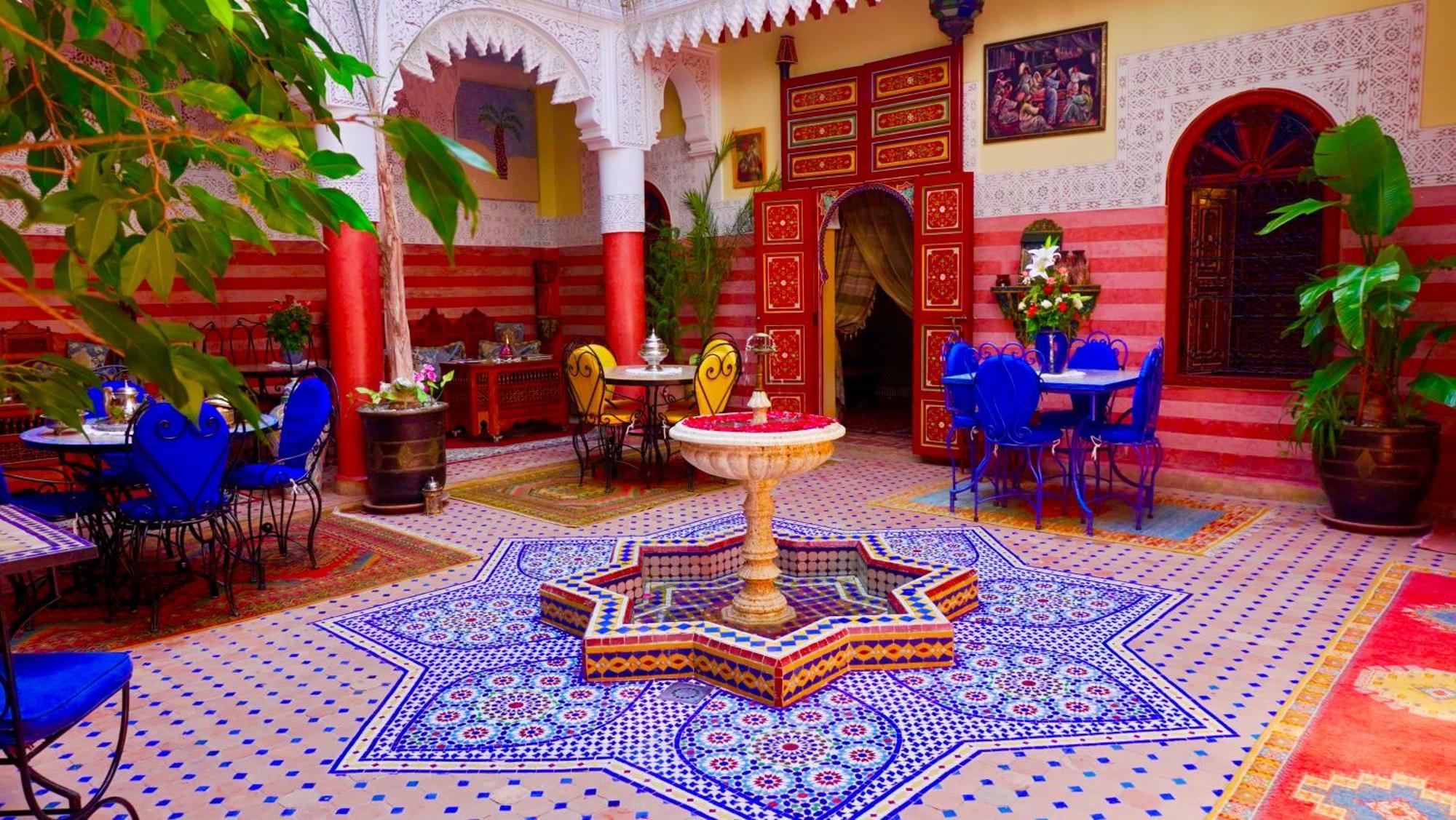 Riad Bleu Du Sud Marrakesh Esterno foto