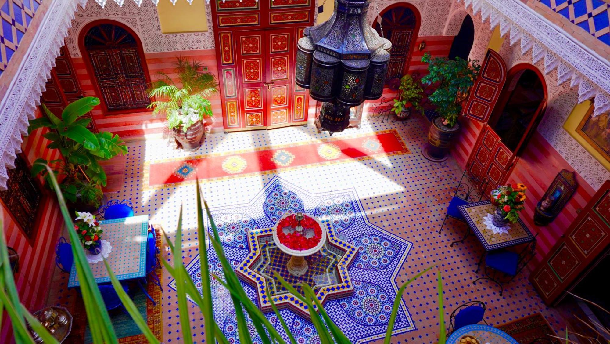 Riad Bleu Du Sud Marrakesh Esterno foto
