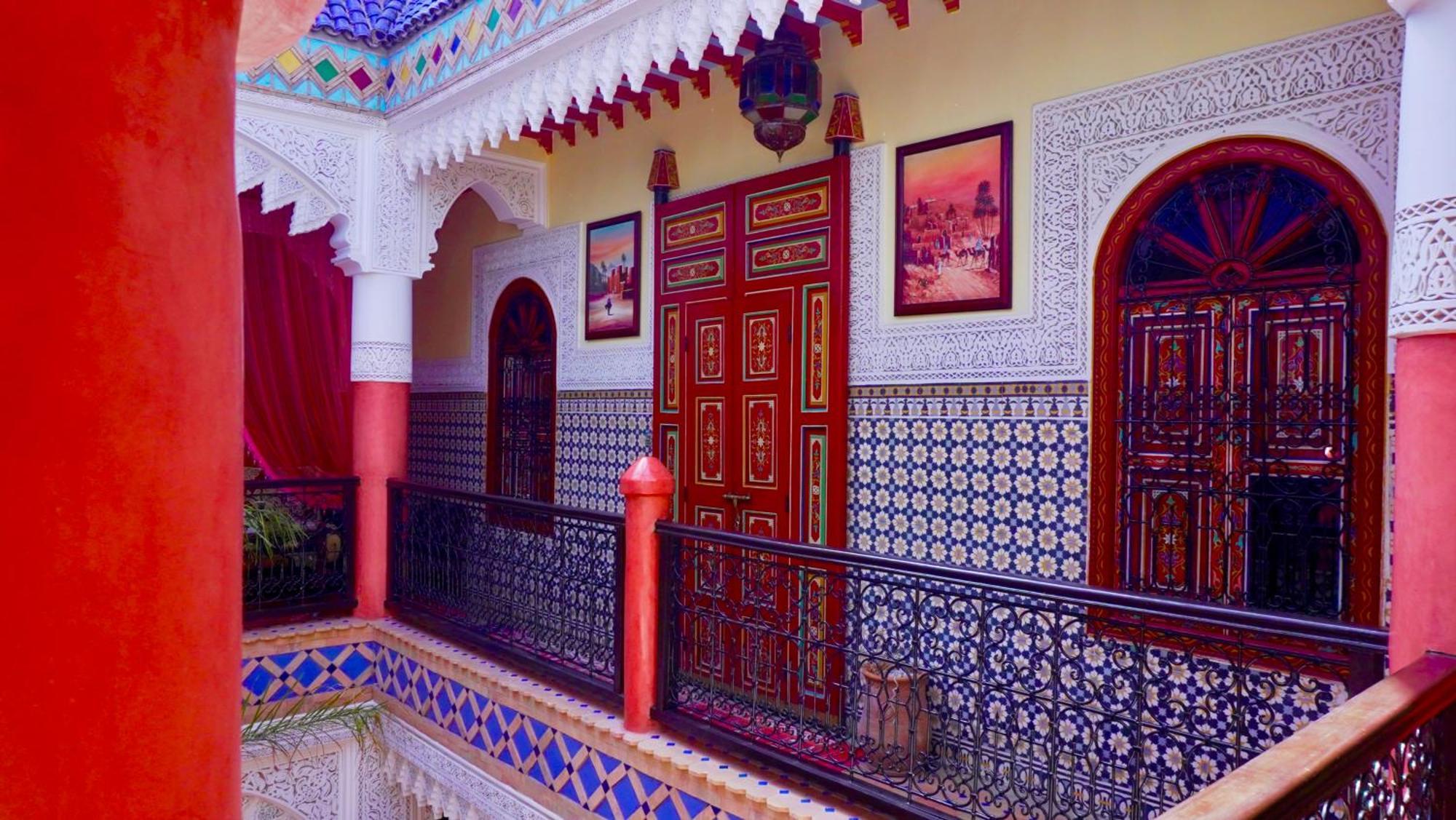 Riad Bleu Du Sud Marrakesh Esterno foto