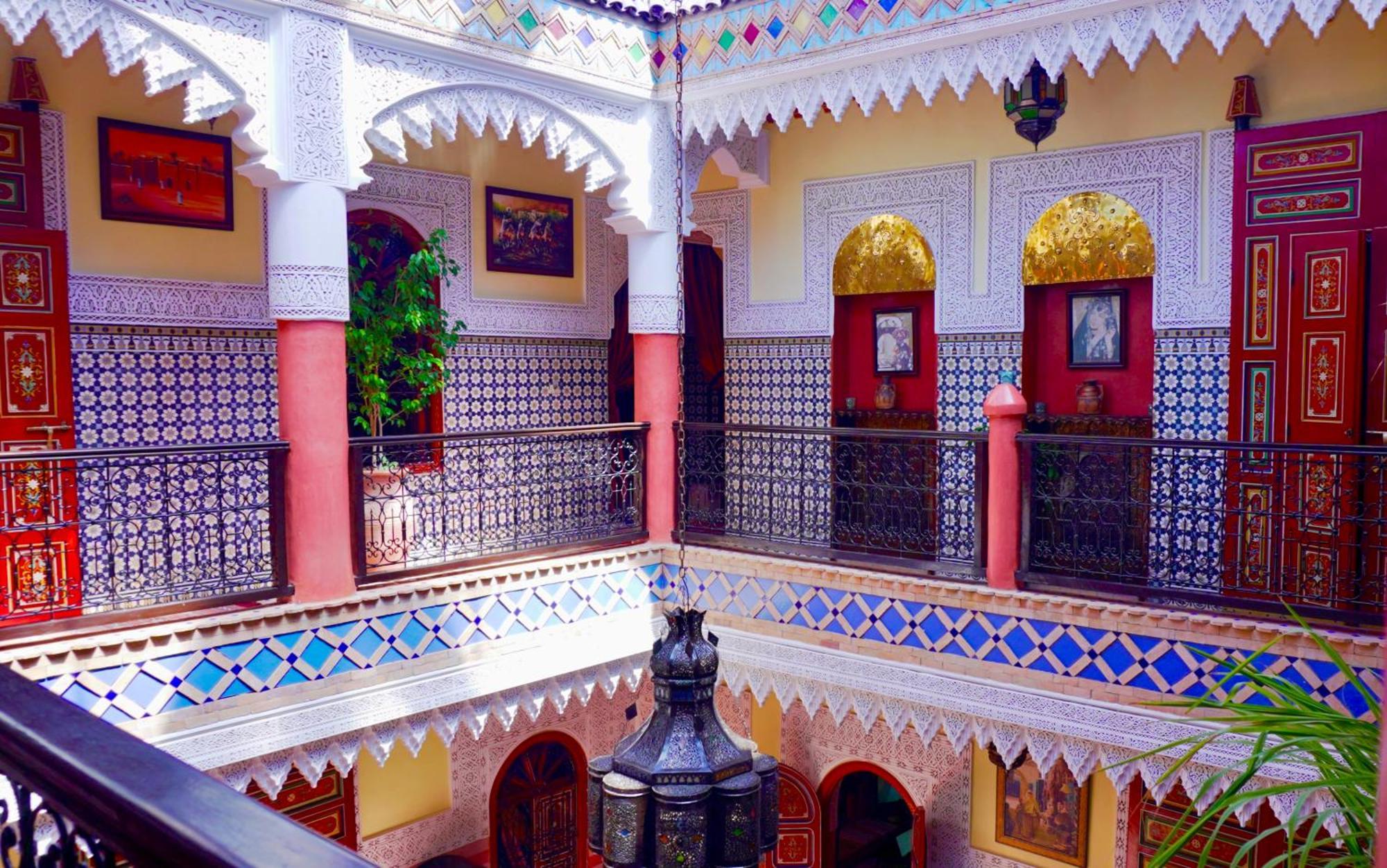Riad Bleu Du Sud Marrakesh Esterno foto